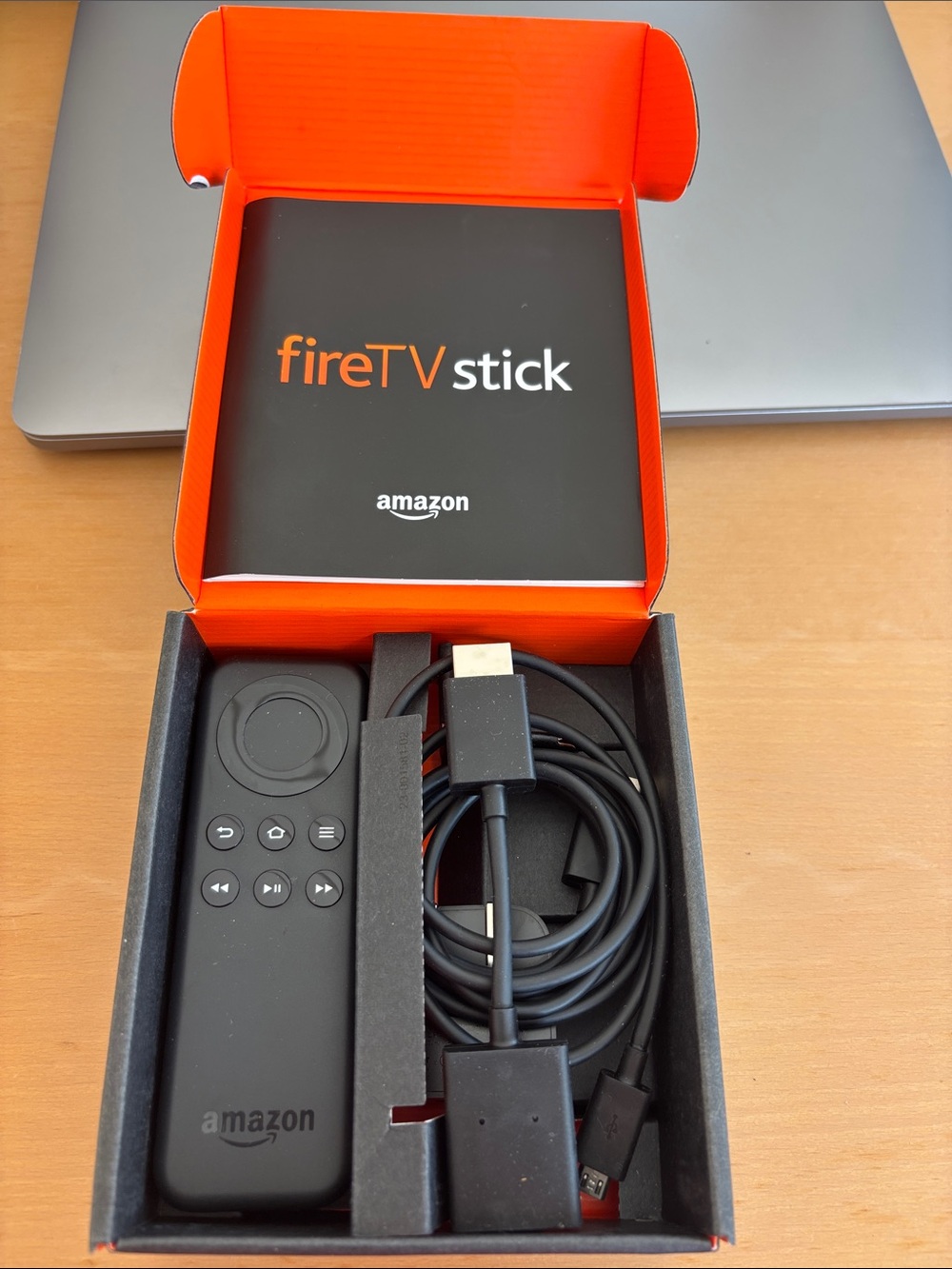 Amazon Firestick Black Streaming Remote with HDMI Cable